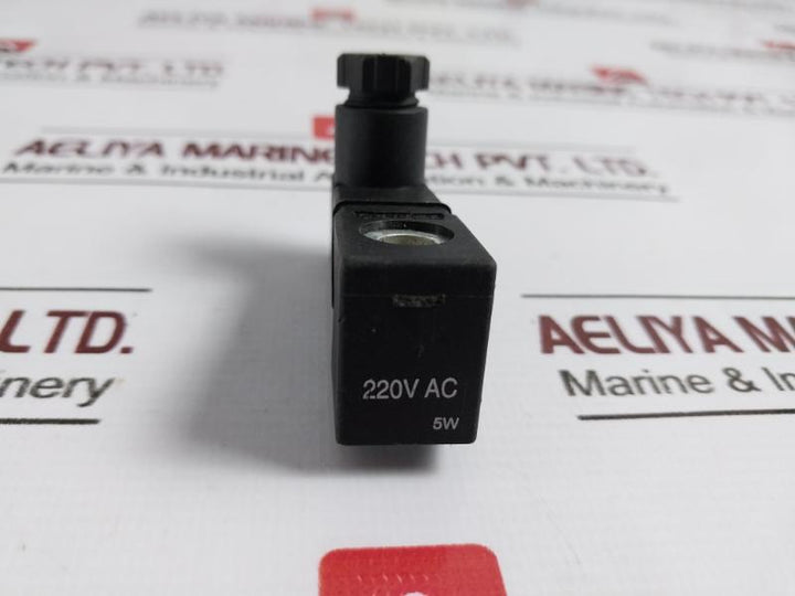 Janatics Ac34A Solenoid Valve Coil, 220V Ac 50Hz, 3.6Va, Duty 100%