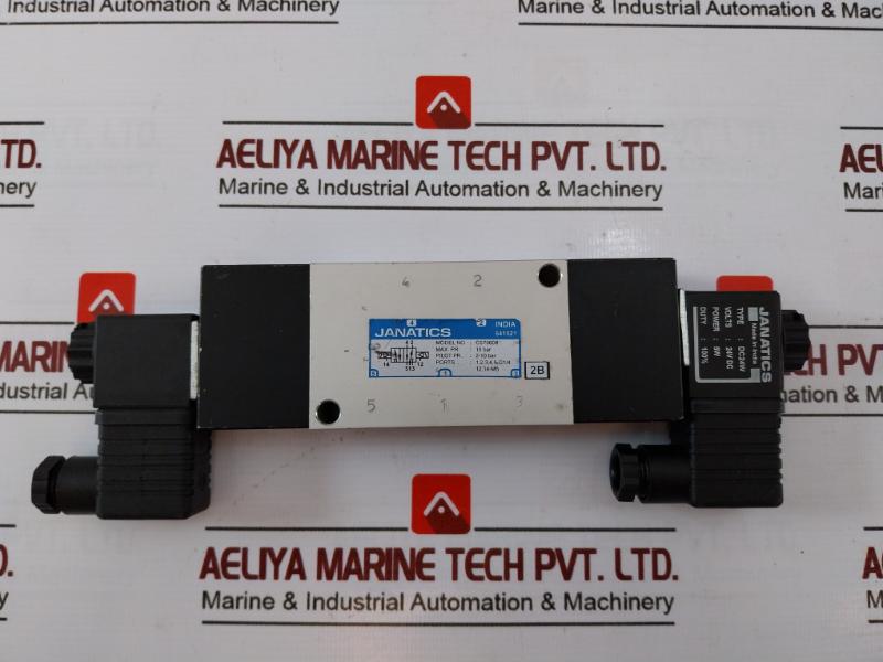 Janatics Cs70008 Solenoid Valve 10 Bar 24Vdc