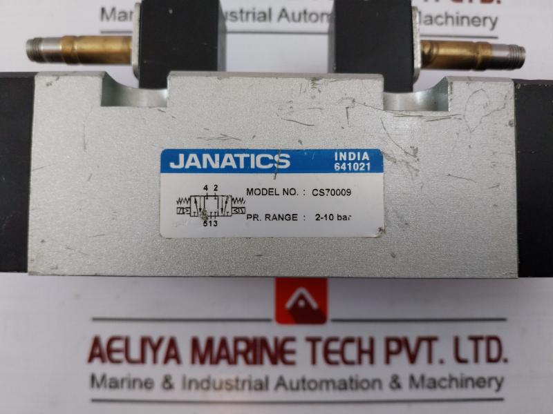 Janatics Cs70009 Pneumatic Solenoid Valve 2-10Bar