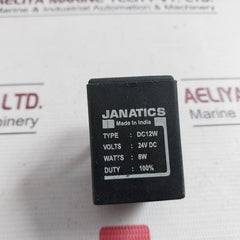 Janatics Dc12W Solenoid Valve 24Vdc