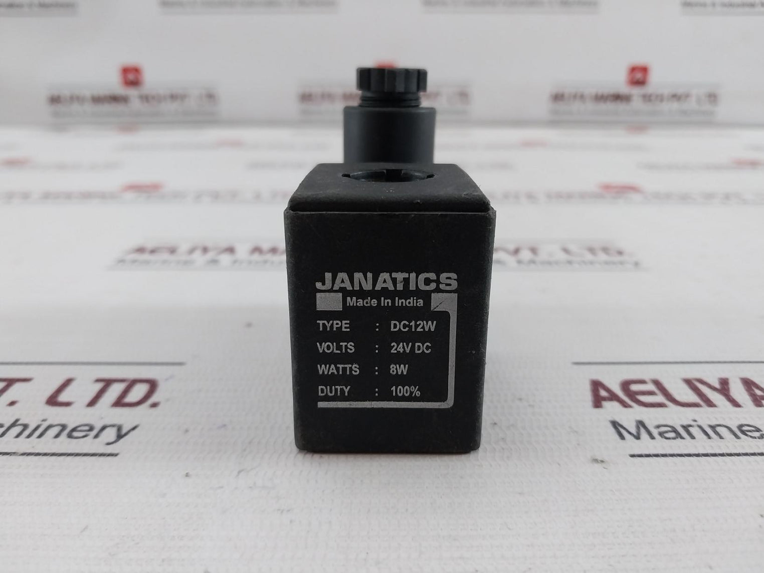 Janatics Dc12W Solenoid Valve 24Vdc 8W