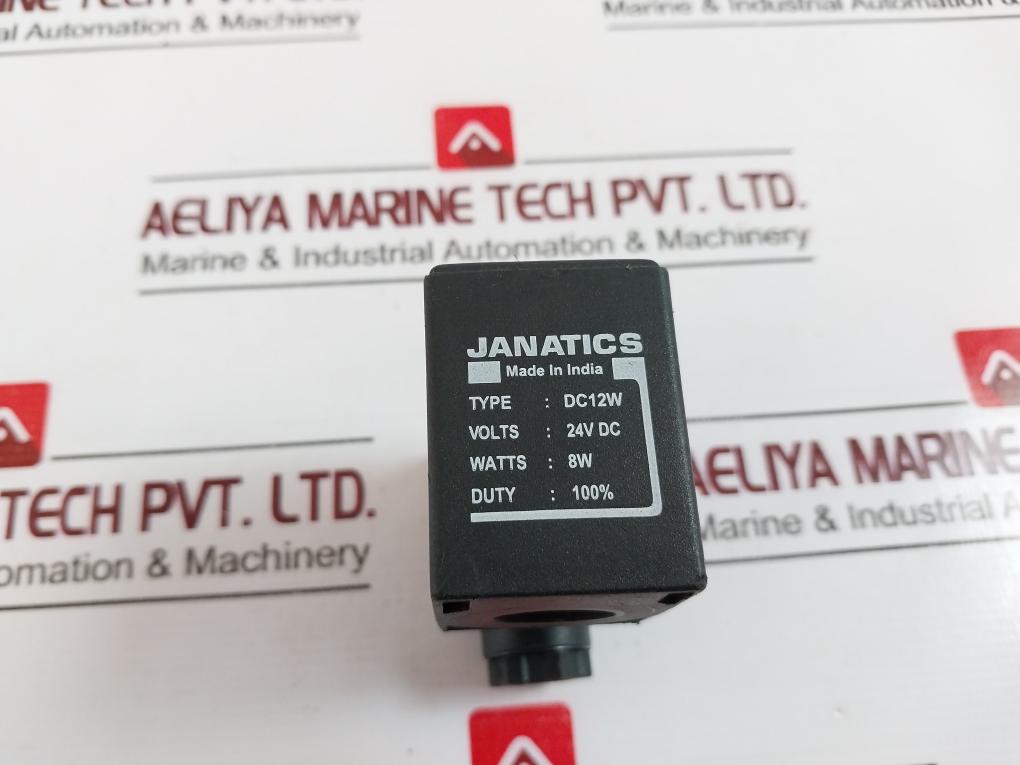 Janatics Dc12W Solenoid Valve Coil 24V Dc 8W