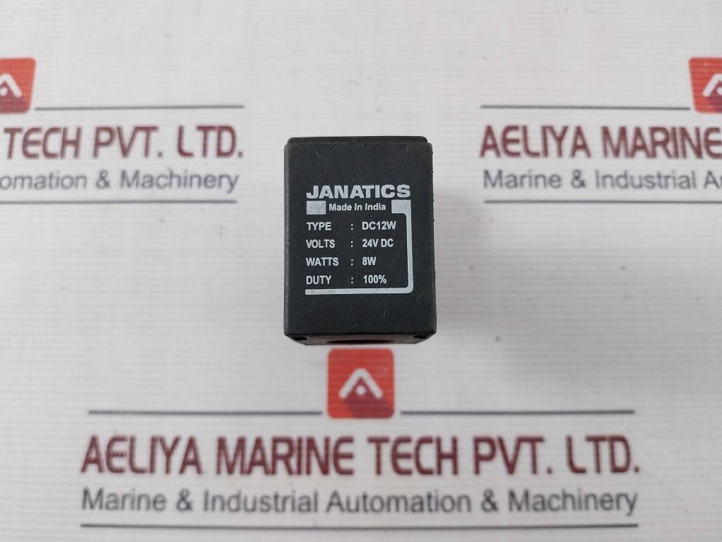 Janatics Dc12W Solenoid Valve Coil 24V Dc 8W