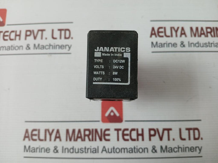 Janatics Dc12W Solenoid Valve Coil 24V Dc