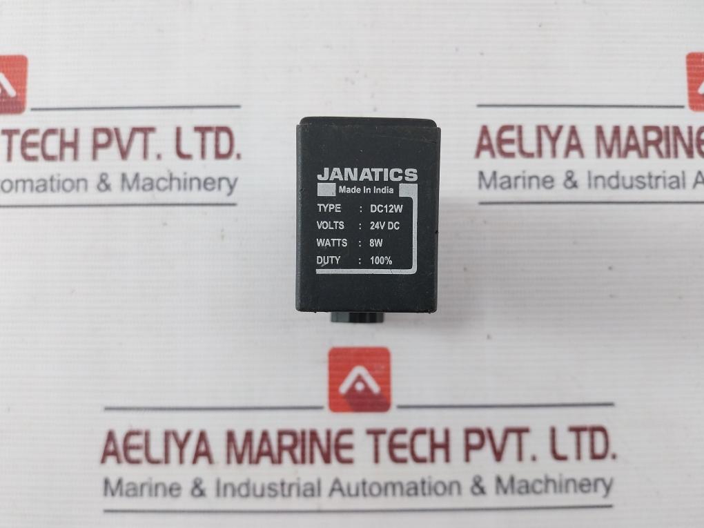 Janatics Dc12W Solenoid Valve Coil 8W 24V Dc