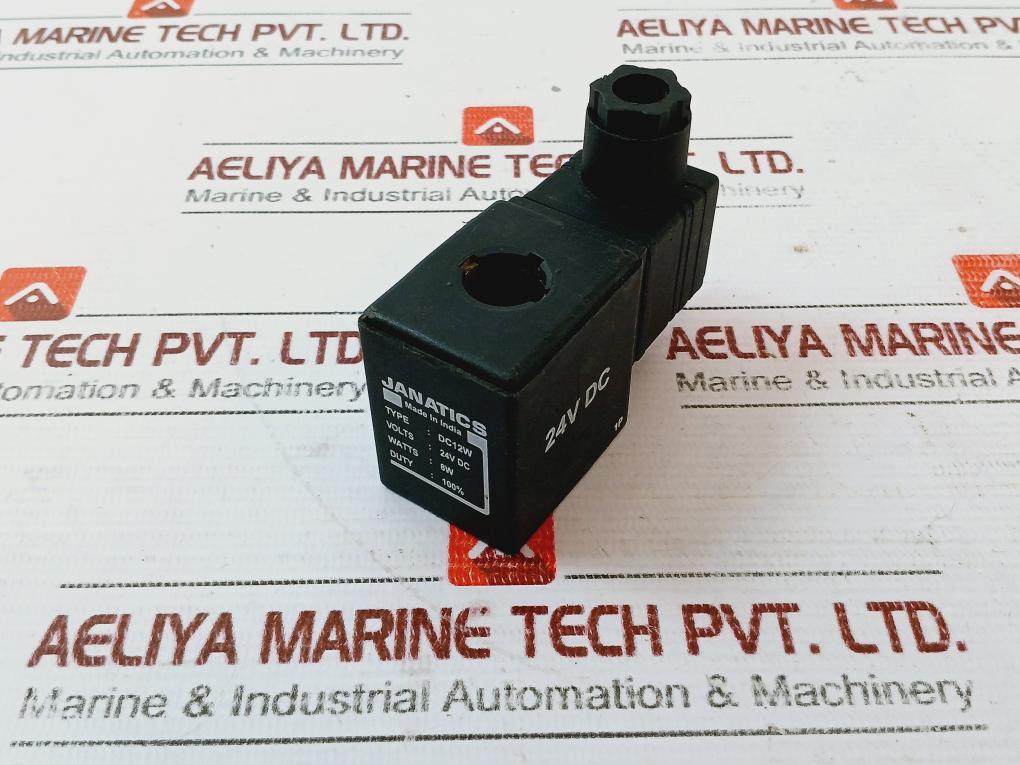 Janatics DC12W Solenoid Valves 24V DC 8W, 1P