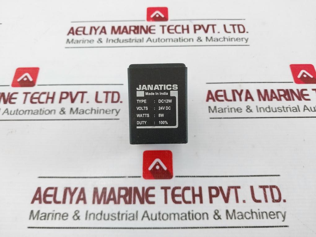 Janatics Dc12w Hydraulic Coil -24vdc, 100%