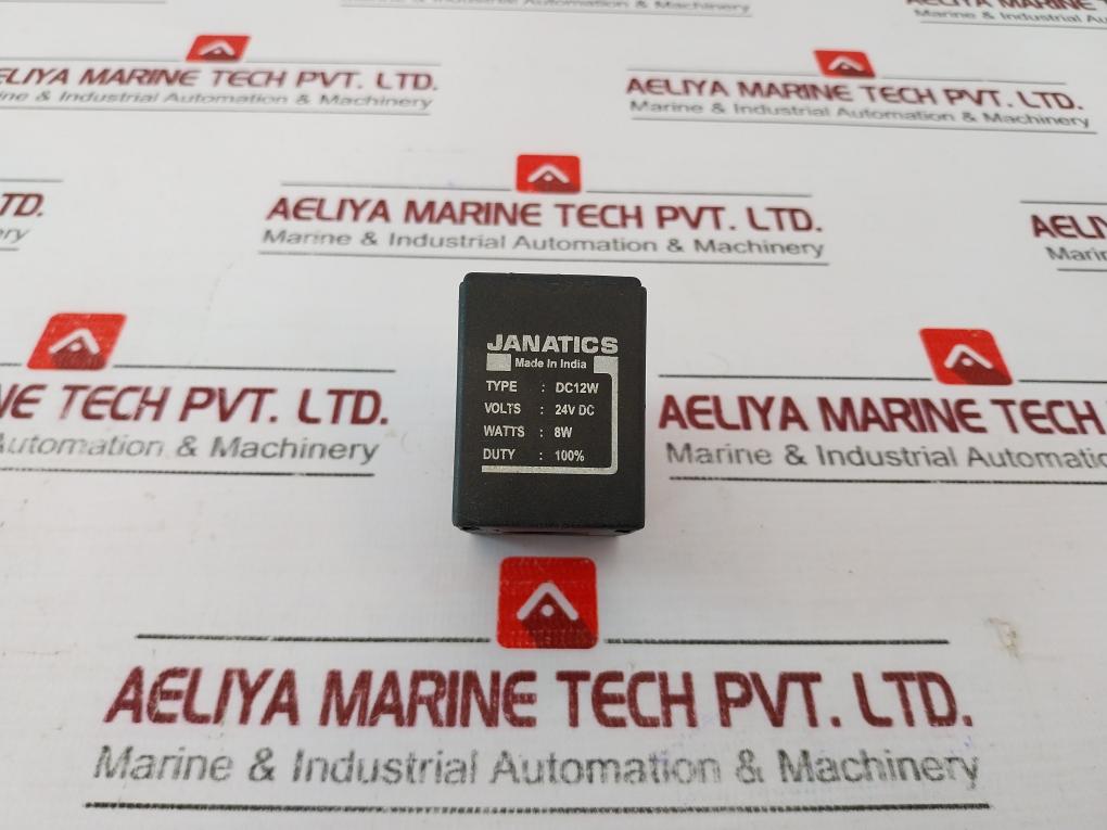 Janatics Dc12W Solenoid Valve Coil, 24V Dc, 8W, Duty 100%