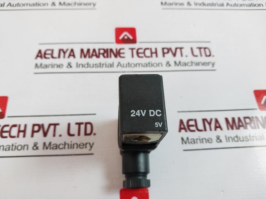 Janatics Dc24W Elcom Solenoid Valve Coil, 24V Dc, 5V