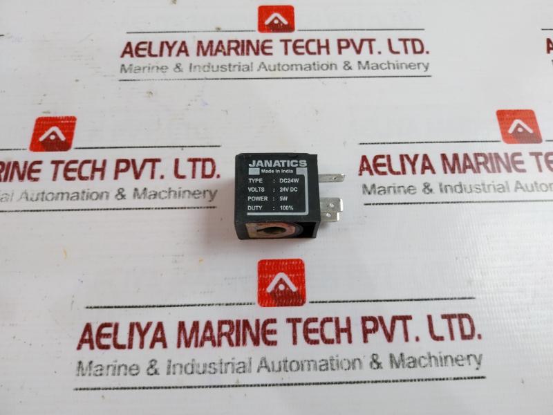 Janatics Dc24W Solenoid Valve Coil 24V Dc 5W 100%