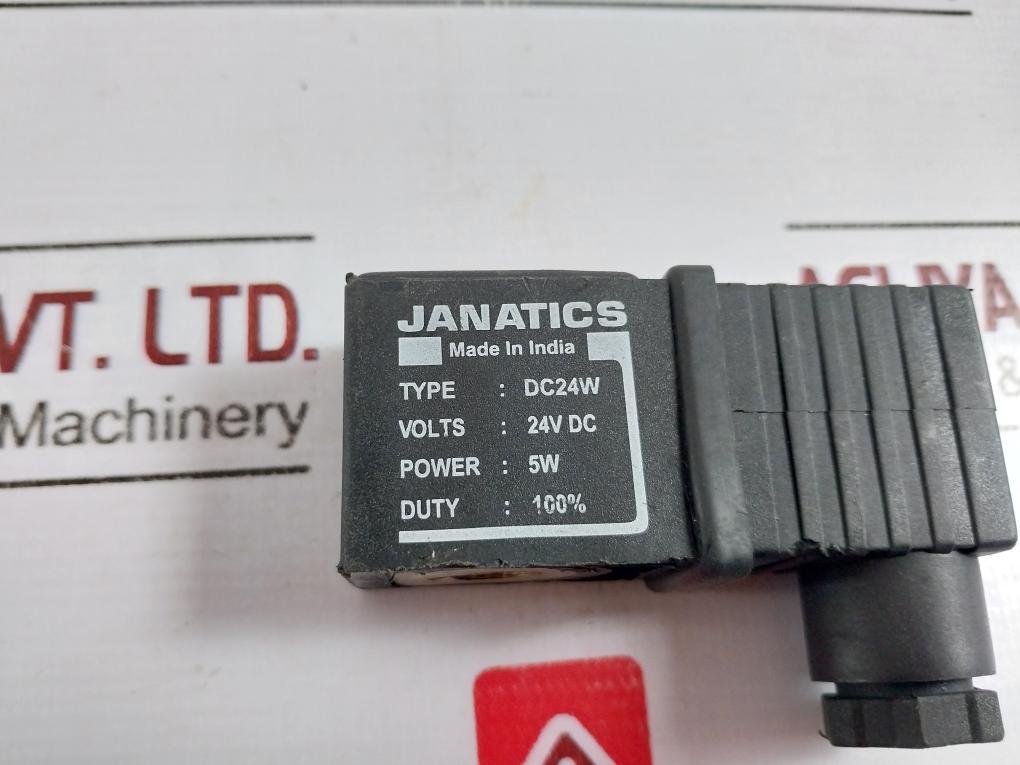 Janatics Dc24W Solenoid Valve Coil 24V Dc 5W