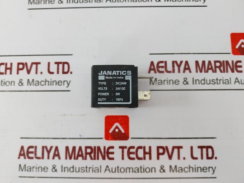 Janatics Dc24W Solenoid Valve Coil 24V Dc 1V 5W