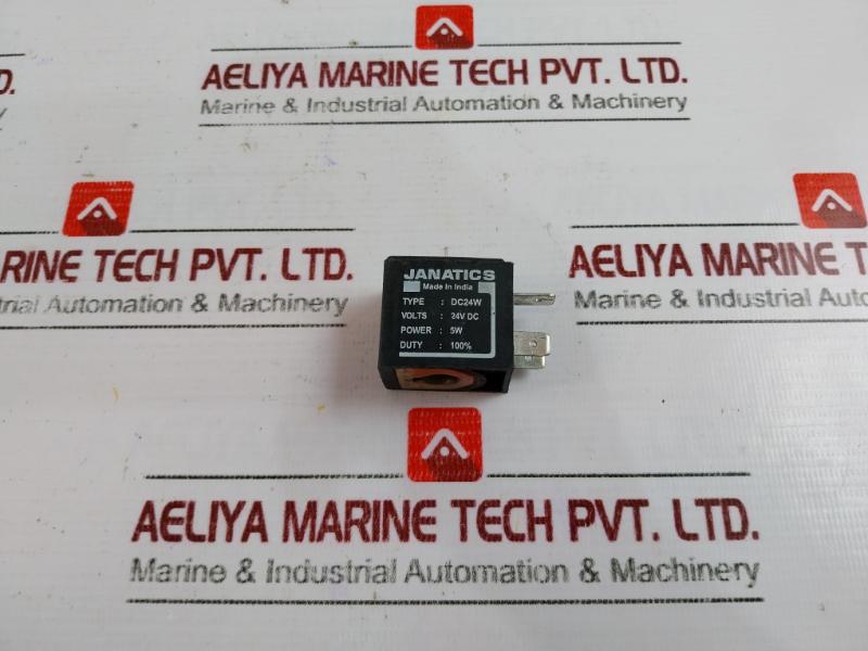 Janatics Dc24W Solenoid Valve Coil 24V Dc 5W 2R