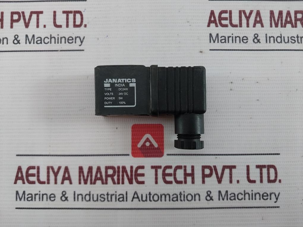 Janatics Dc24W Solenoid Valve & Coil Assembly 24V Dc 5W