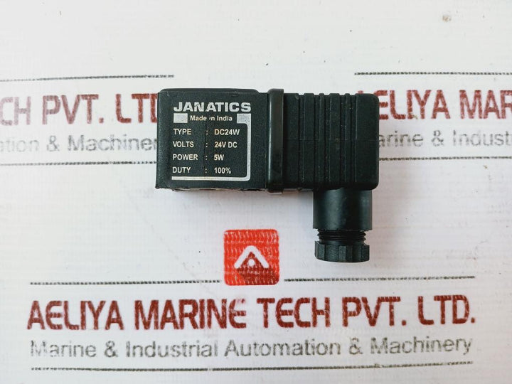 Janatics Dc24W Solenoid Valve 24V Dc 5W 2Q