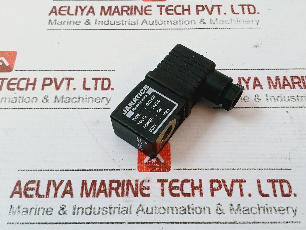 Janatics Dc24W Solenoid Valve 24V Dc 5W