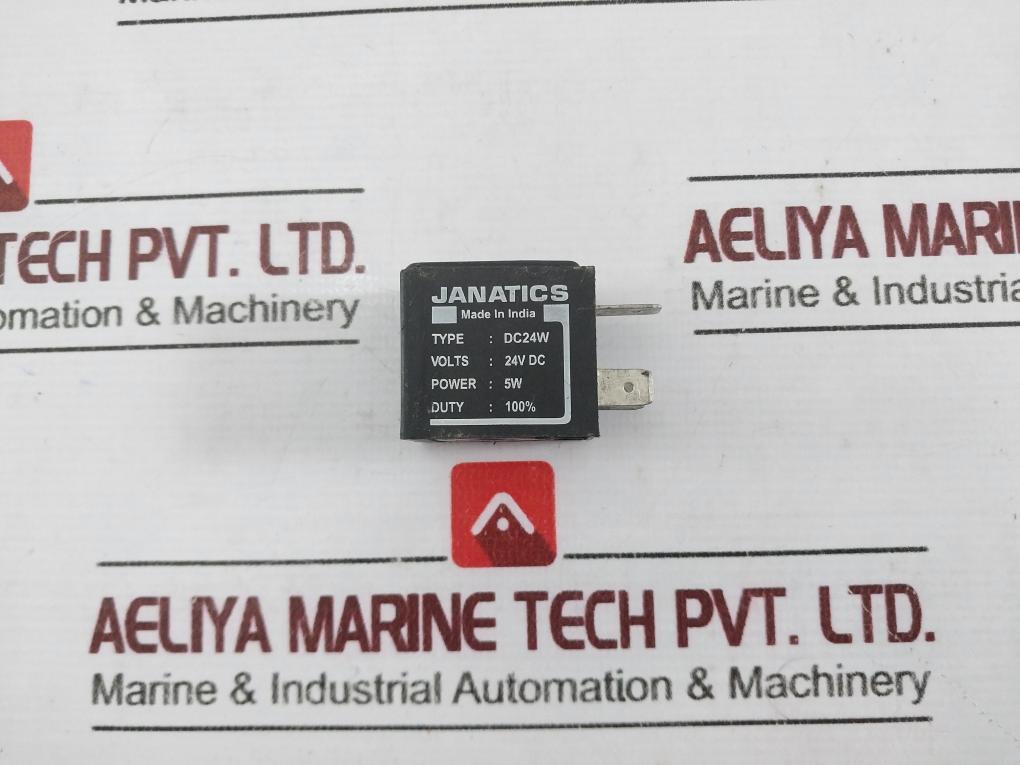 Janatics Dc24w 24v Dc Solenoid Valve Coil - 5w Power