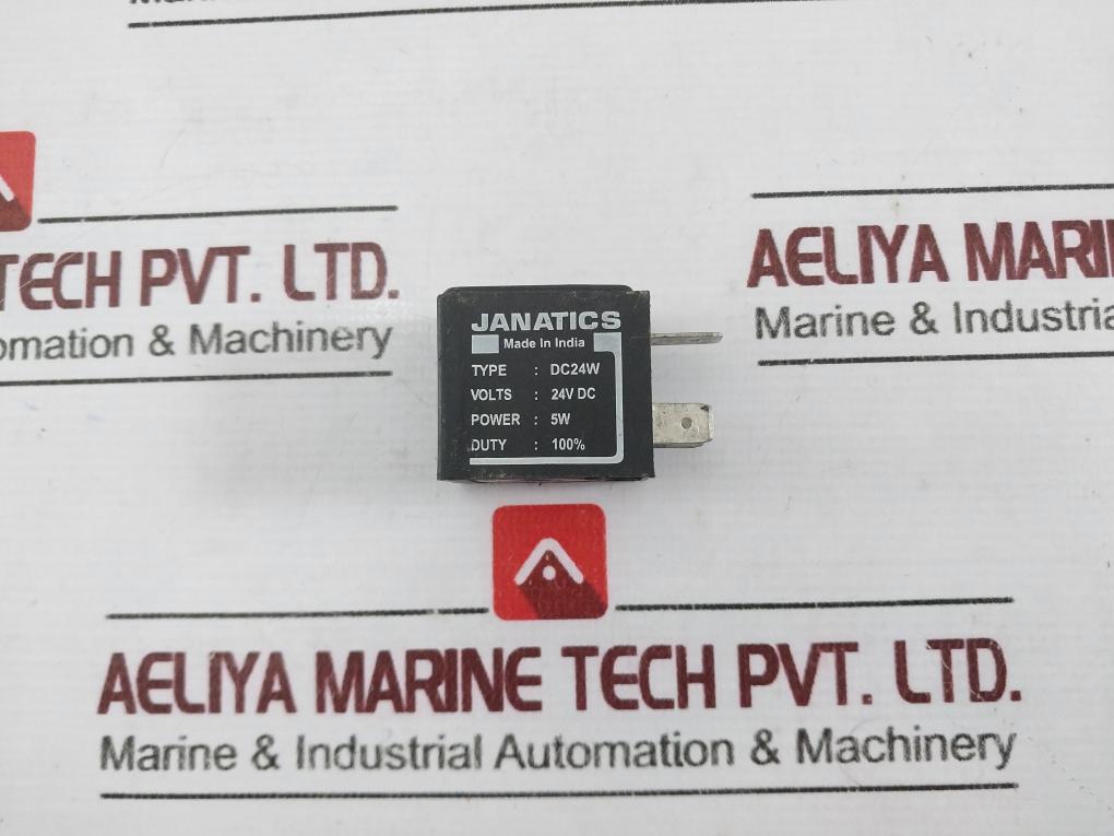 Janatics Dc24W 24V Dc Solenoid Valve Coil - 5W Power