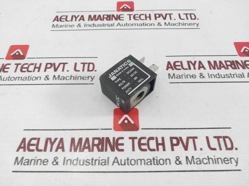 Janatics Dc24W 24V Dc Solenoid Valve Coil - 5W Power