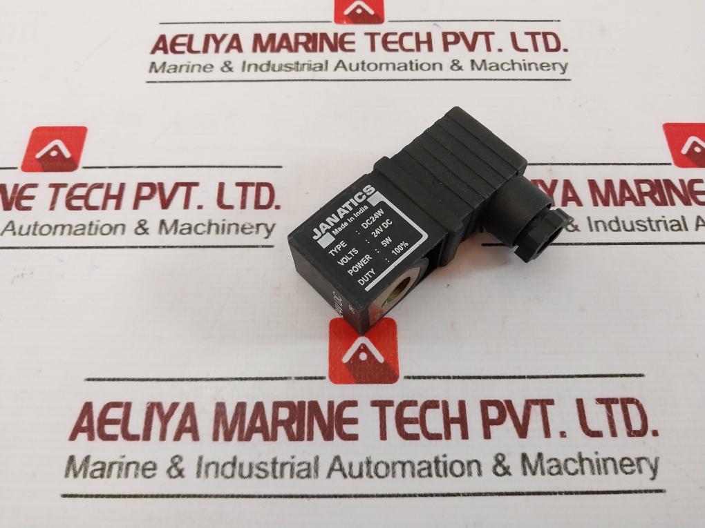 Janatics Dc24W 5W Solenoid Valve 24Vdc