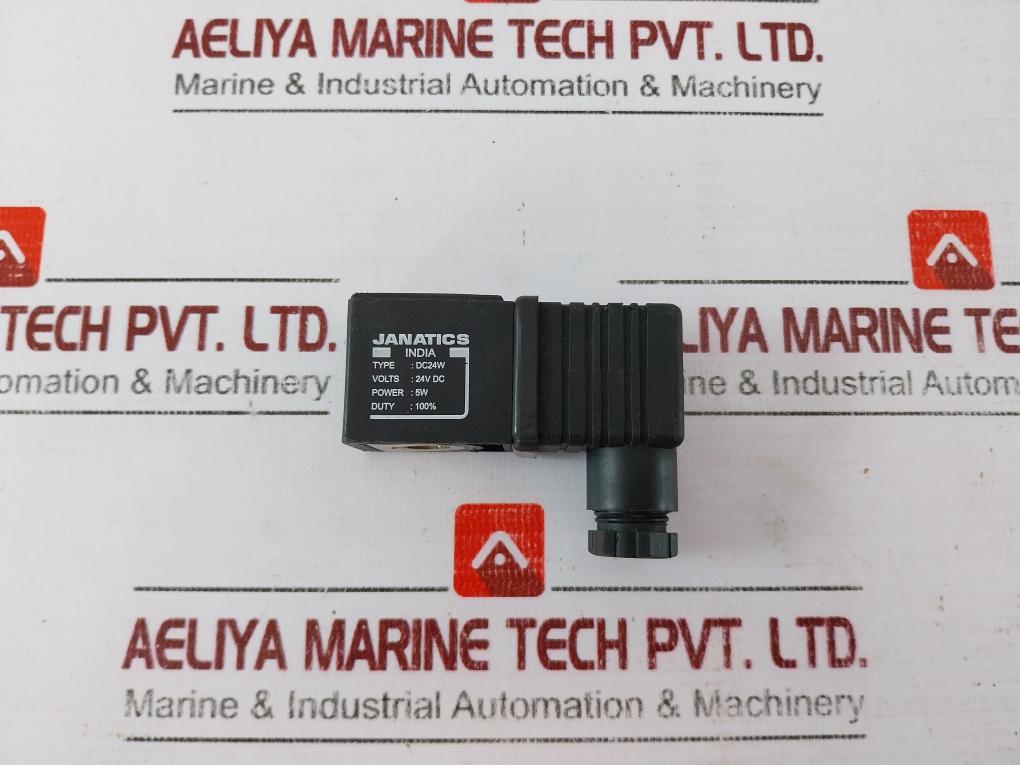 Janatics Dc24W Coil For Solenoid Valve 24V Dc 1V 5W