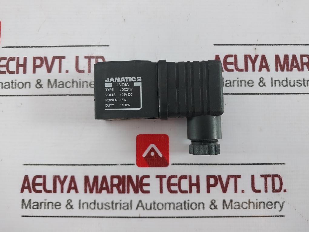 Janatics Dc24W Solenoid Coil Valve 24V Dc
