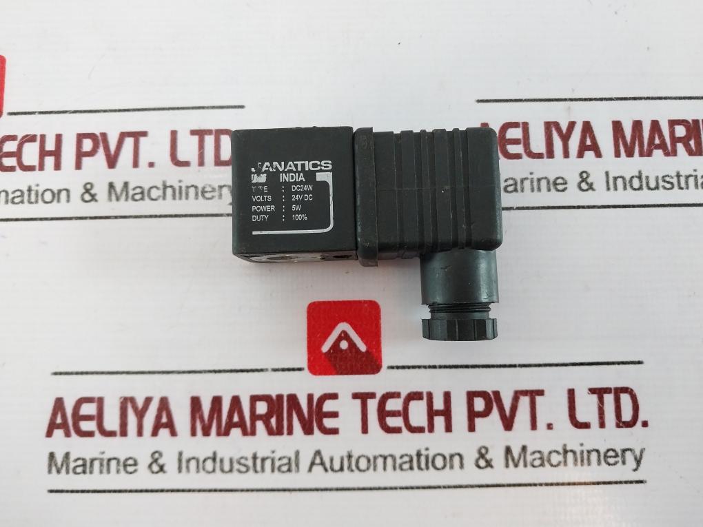 Janatics Dc24W Solenoid Valve 24Vdc-5W, 100%