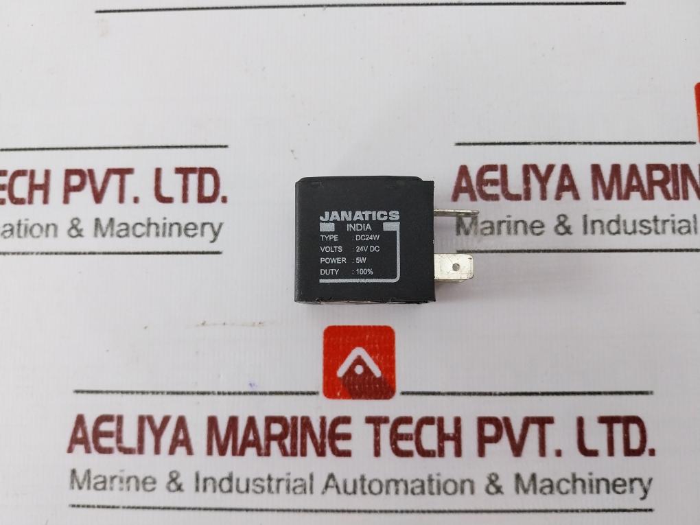 Janatics Dc24W Solenoid Valve, 24V Dc, 5W