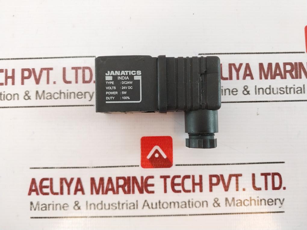 Janatics Dc24W Solenoid Valve 24Vdc 5W