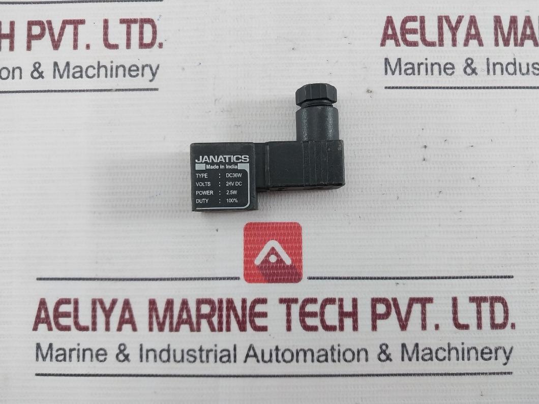 Janatics Dc36W Solenoid Valve Coil 24Vdc 2.5W