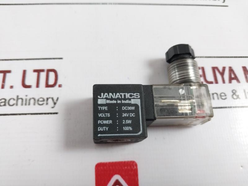 Janatics Dc36W Solenoid Valve Control Unit 24V Dc 2.5W 