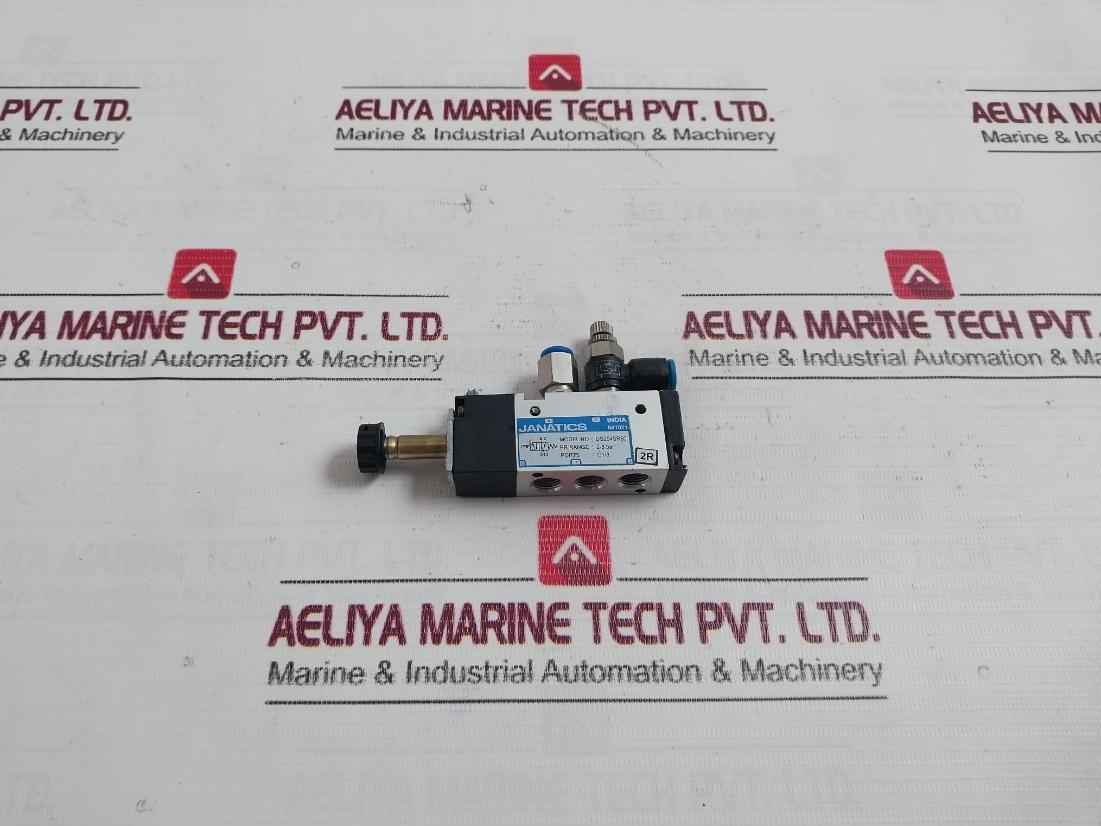 Janatics Ds254Sr60 Single Solenoid Pilot Operated Valve With Spring Return