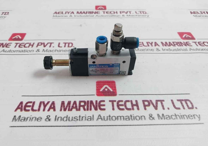 Janatics Ds254Sr60 Single Solenoid Pilot Operated Valve With Spring Return
