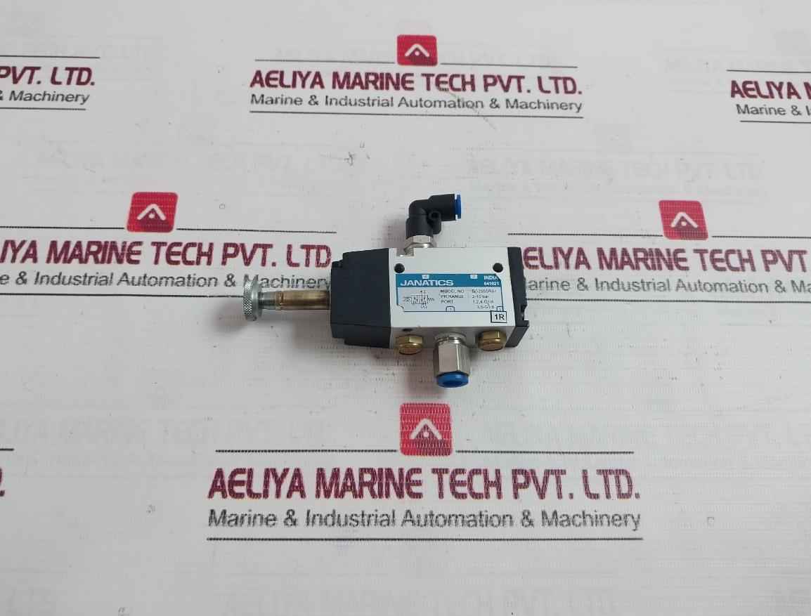 Janatics Ds255Sr61 5/2 Way Pneumatic Directional Control Valve 2-10 Bar