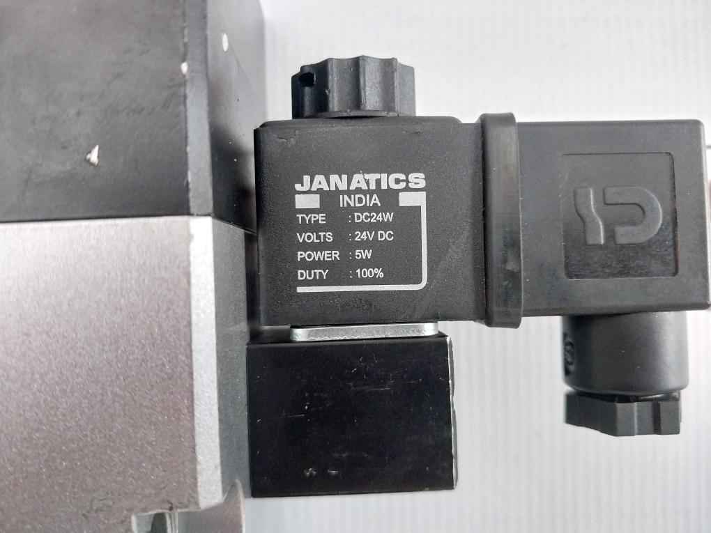 Janatics Ds43601Sc8 Solenoid Valve 24V Dc 5W 2-10Bar