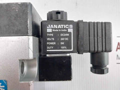 Janatics Ds43601Sc8 Solenoid Valve 24V Dc 5W 2-10Bar