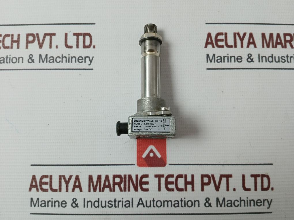 Janatics E24002W-k Solenoid Valve 3/2 Nc 10Bar 24V Dc
