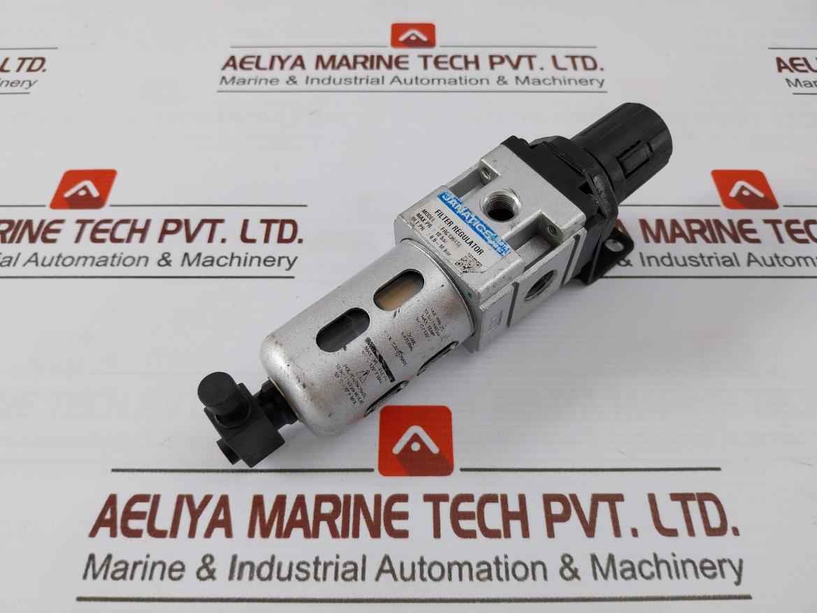Janatics Frc136114 Filter Regulator 10Bar/140 Psi 50˚C/120˚F