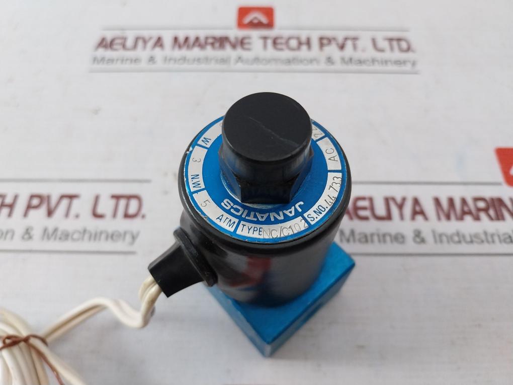 Janatics Nc/C102 Pneumatic Solenoid Coil Ac 220 Volts 5 Arm