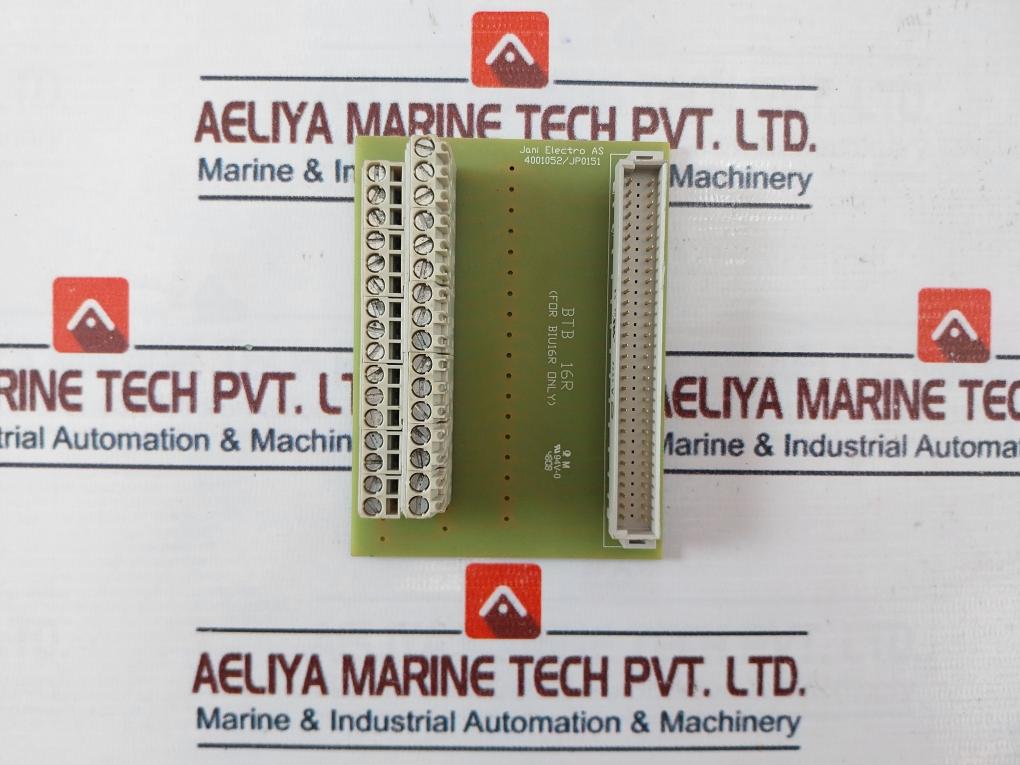Jani Electro 4001052/JP0151 Input Terminal Board