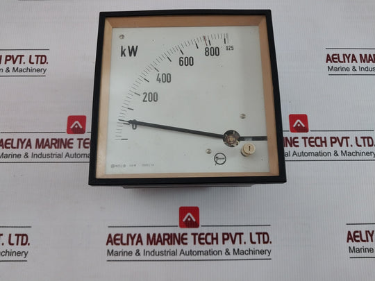 Janssen -100 To 925 Analog Kilowatt (Kw) Panel Meter