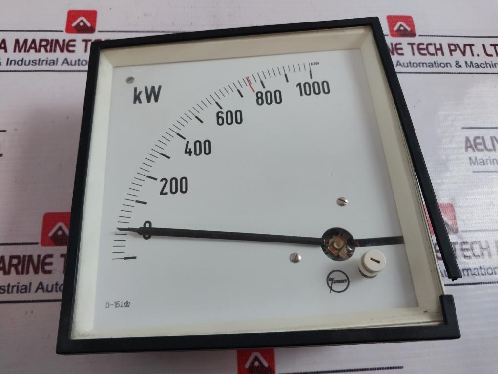 Janssen 0-1000 Kw Kilowatt Meter 8.55V