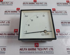 Janssen 0-40 BAR Analog Panel Meter 4Ma-20Ma