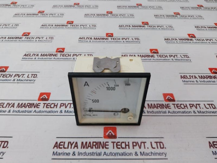 Janssen 1000/1a Ampere Meter 0 – 1000/2000a