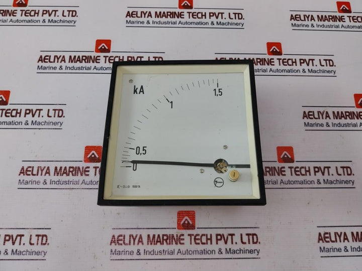 Janssen 1500/1a Analog Panel Meter 9237