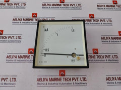 Janssen 1500/1a Analog Panel Meter 9237