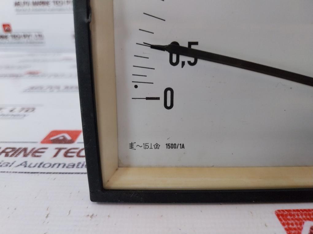 Janssen 1500/1a Analog Panel Meter 9237