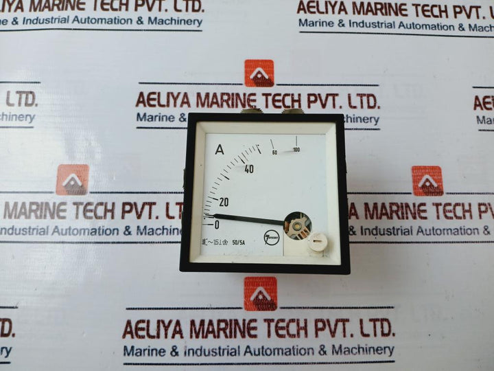 Janssen 50/5A Ammeter
