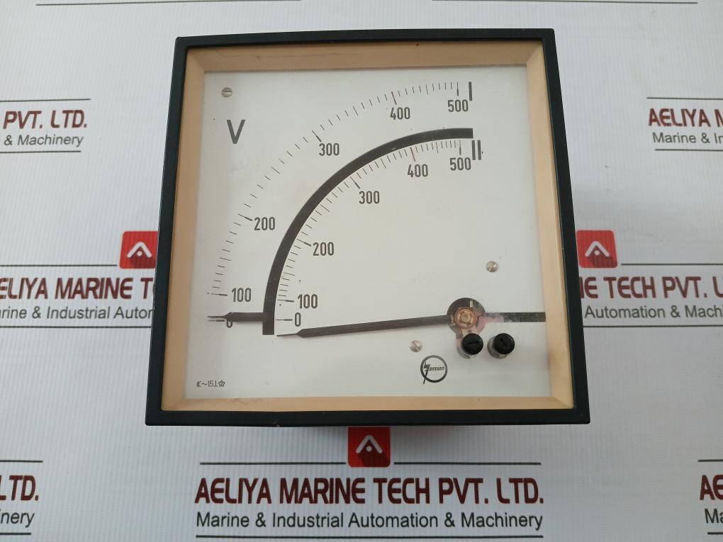 Janssen Analog Ammeter 0-500 V