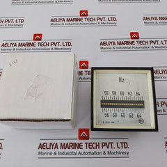 Janssen Frequency Meter 55-60-65HZ 440V